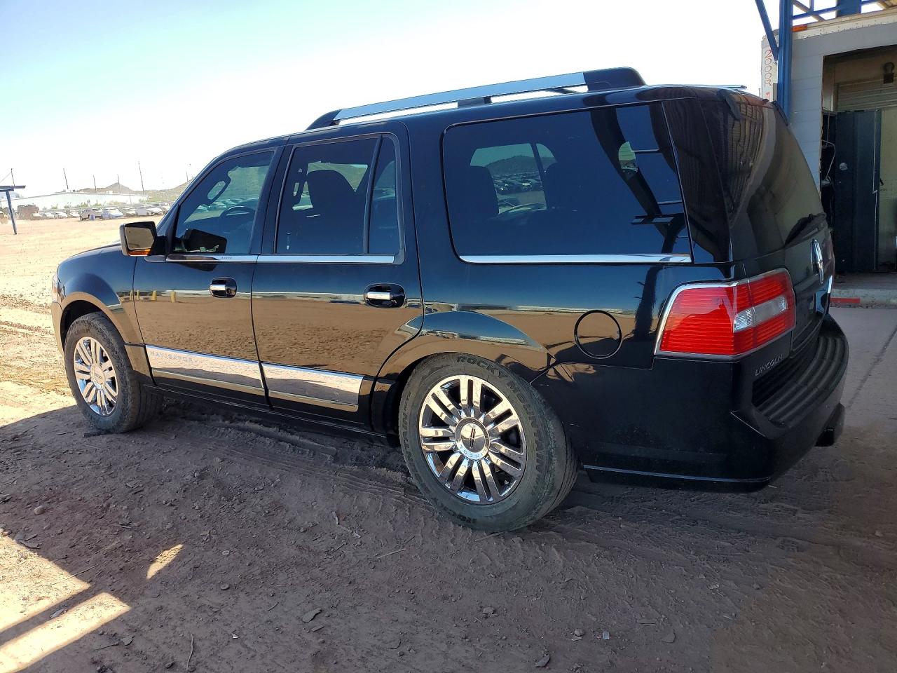 2009 Lincoln Navigator Black vin: 5LMFU27549LJ01428
