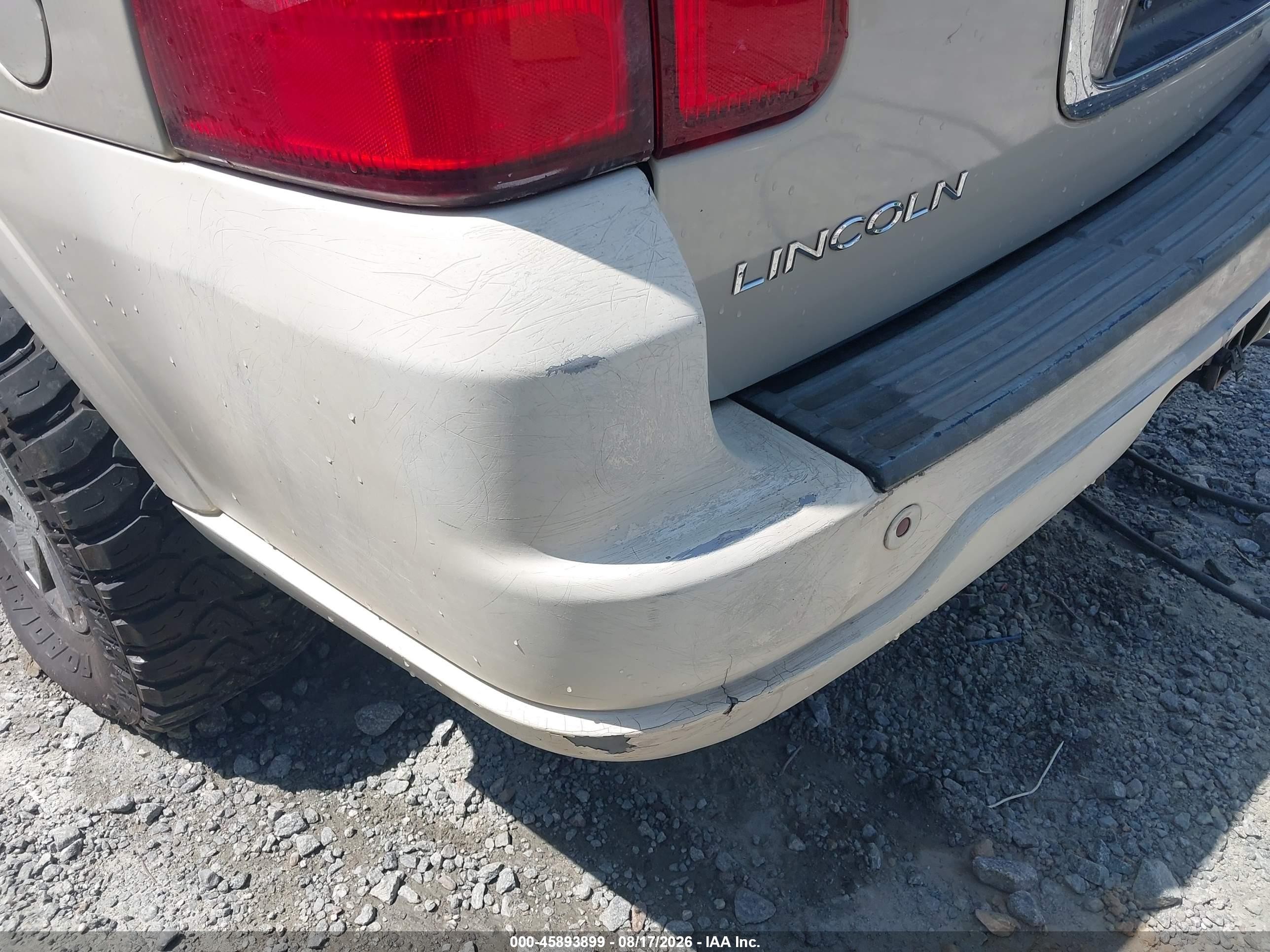 2006 Lincoln Navigator Luxury/ultimate Beige vin: 5LMFU27556LJ28987