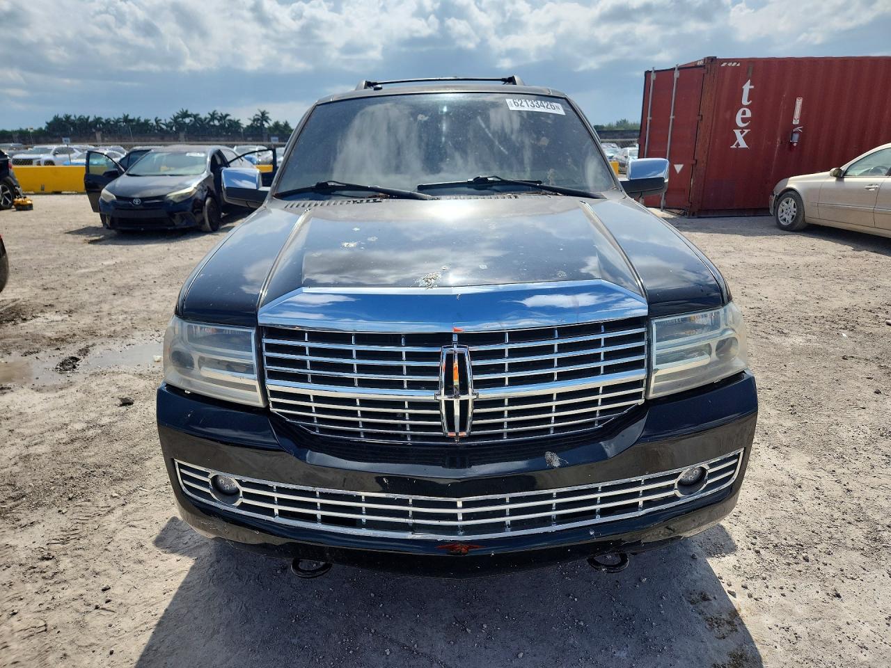 2008 Lincoln Navigator Black vin: 5LMFU27568LJ07617
