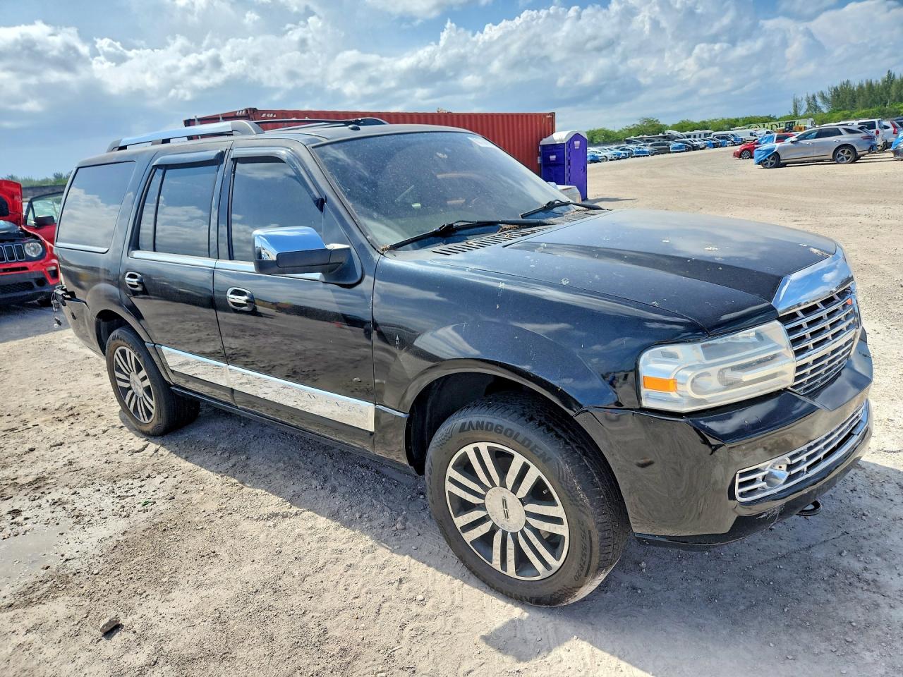2008 Lincoln Navigator Black vin: 5LMFU27568LJ07617