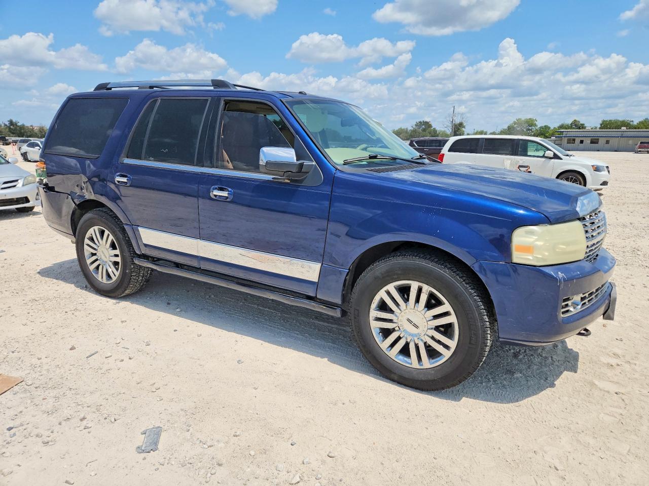 2007 Lincoln Navigator Blue vin: 5LMFU27577LJ00691
