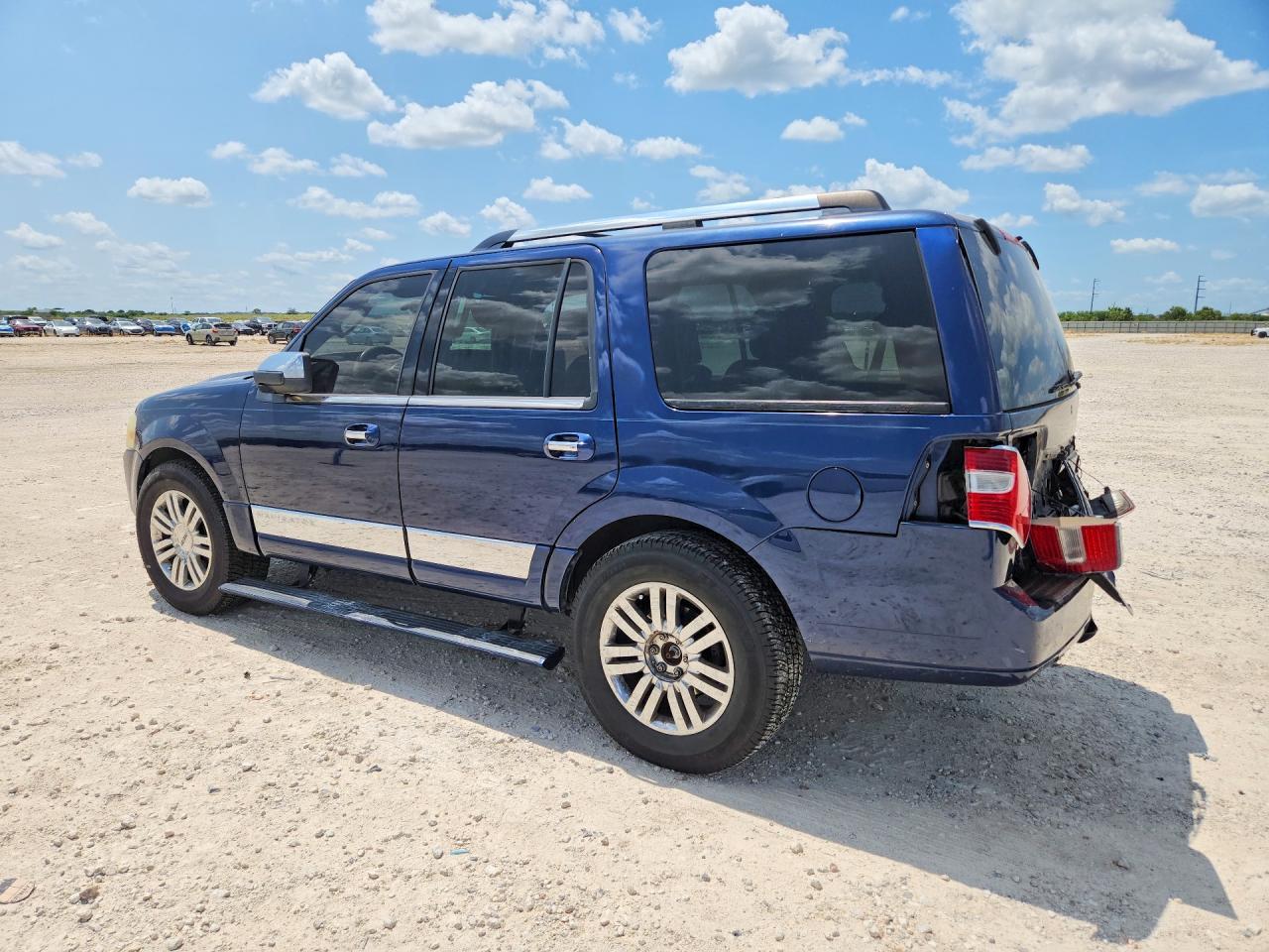 2007 Lincoln Navigator Blue vin: 5LMFU27577LJ00691