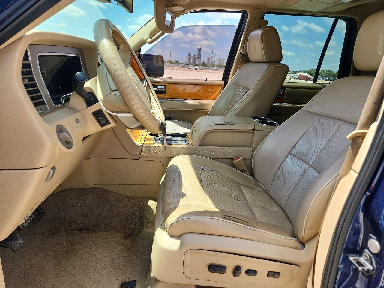 2007 Lincoln Navigator Blue vin: 5LMFU27577LJ00691