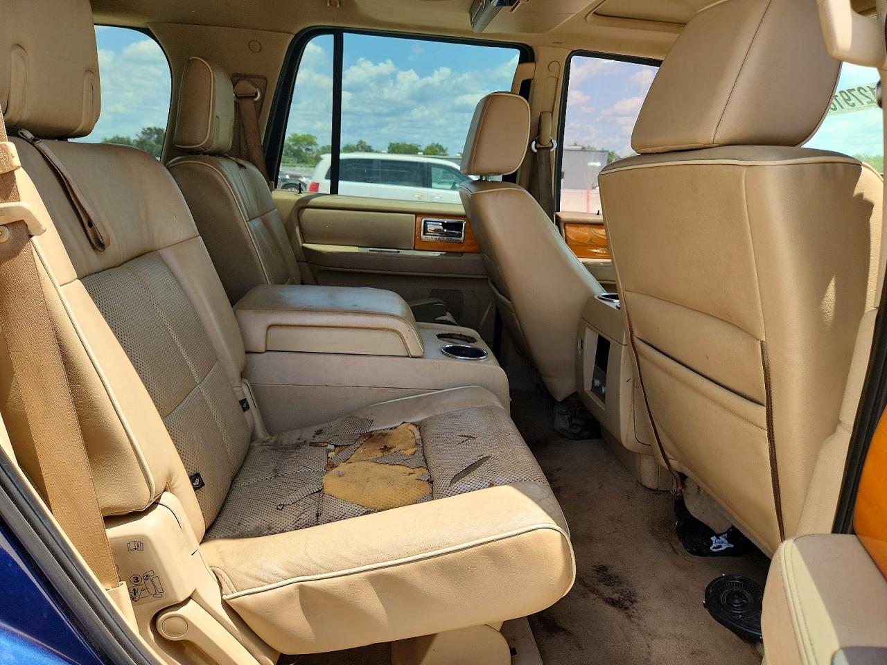 2007 Lincoln Navigator Blue vin: 5LMFU27577LJ00691