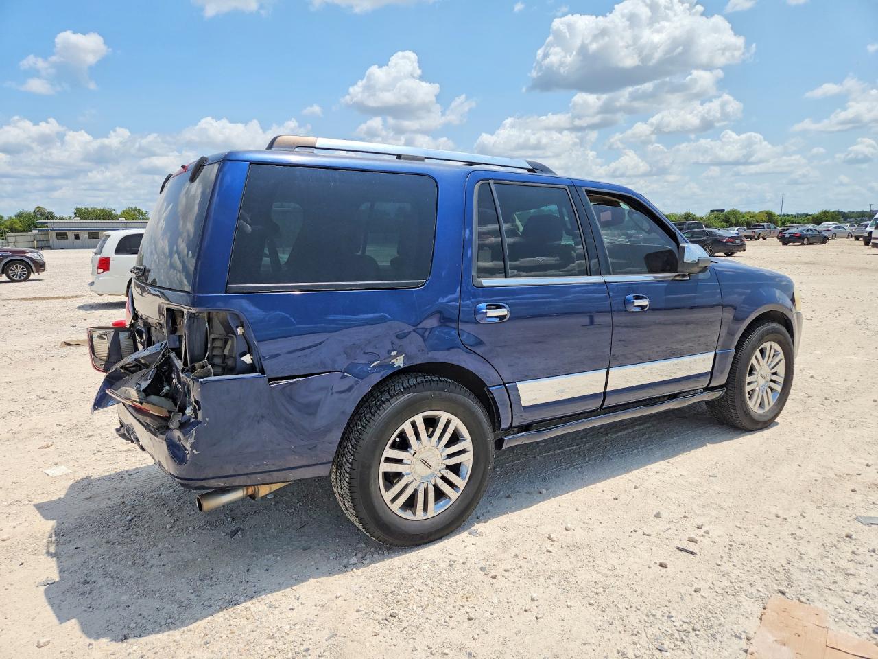 2007 Lincoln Navigator Blue vin: 5LMFU27577LJ00691