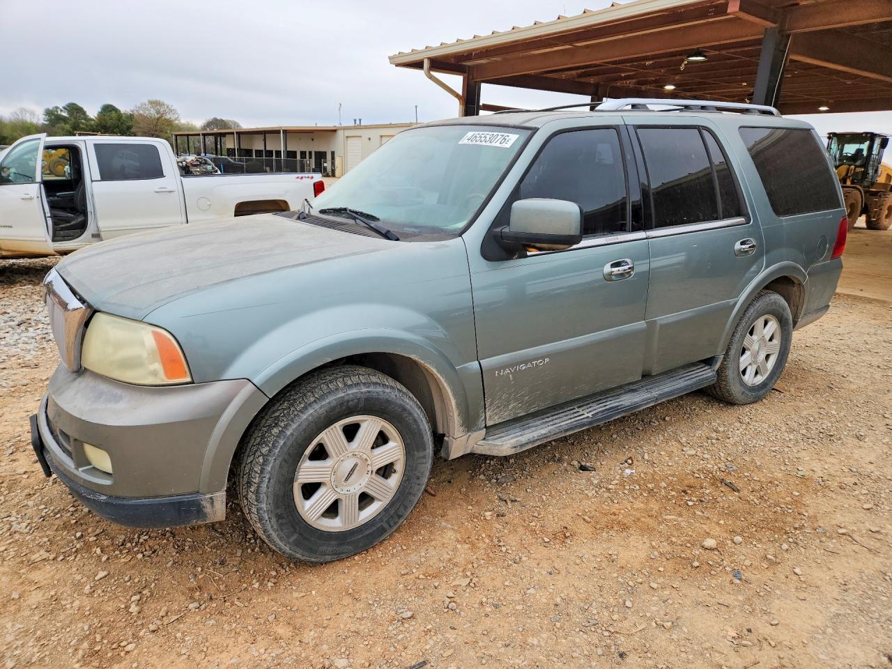2005 Lincoln Navigator Зеленый vin: 5LMFU27585LJ19201