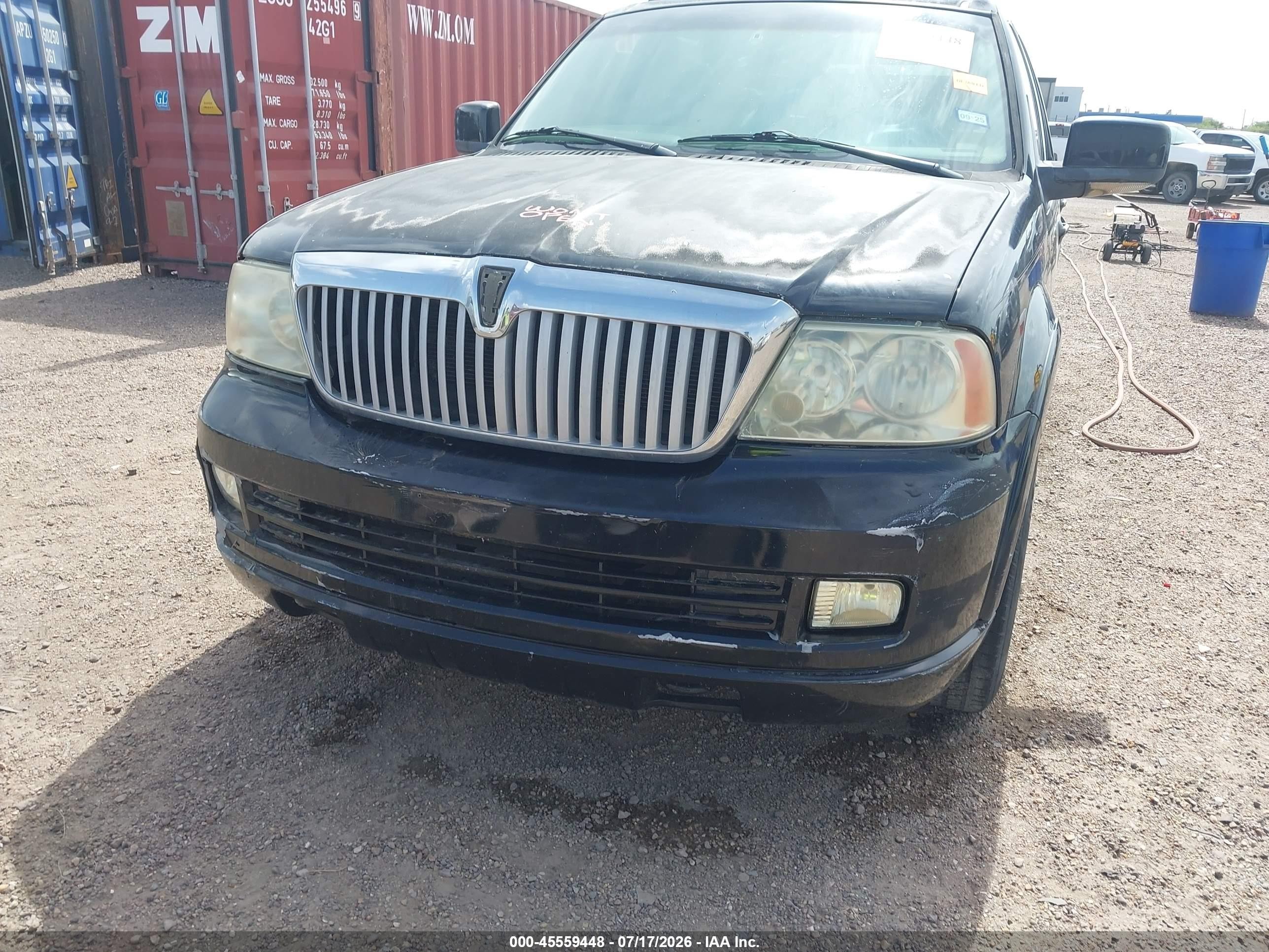 2005 Lincoln Navigator   Черный vin: 5LMFU27595LJ24391