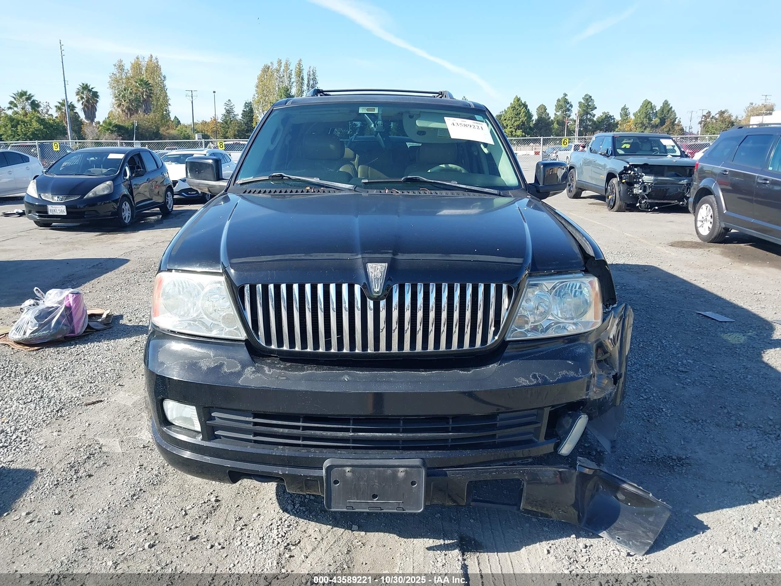 2006 Lincoln Navigator   Black vin: 5LMFU27596LJ05051