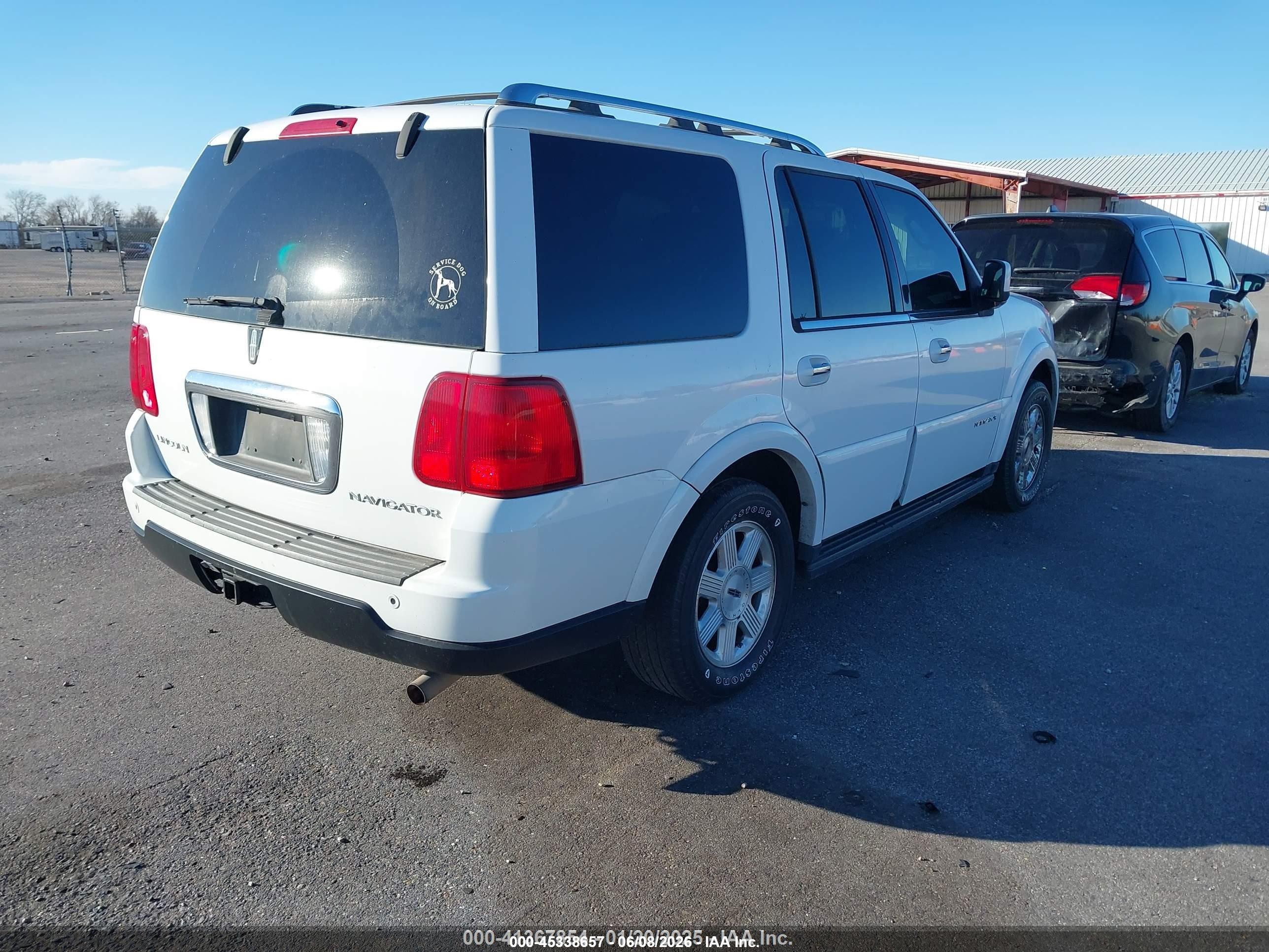2006 Lincoln Navigator Luxury/ultimate Белый vin: 5LMFU27596LJ28670