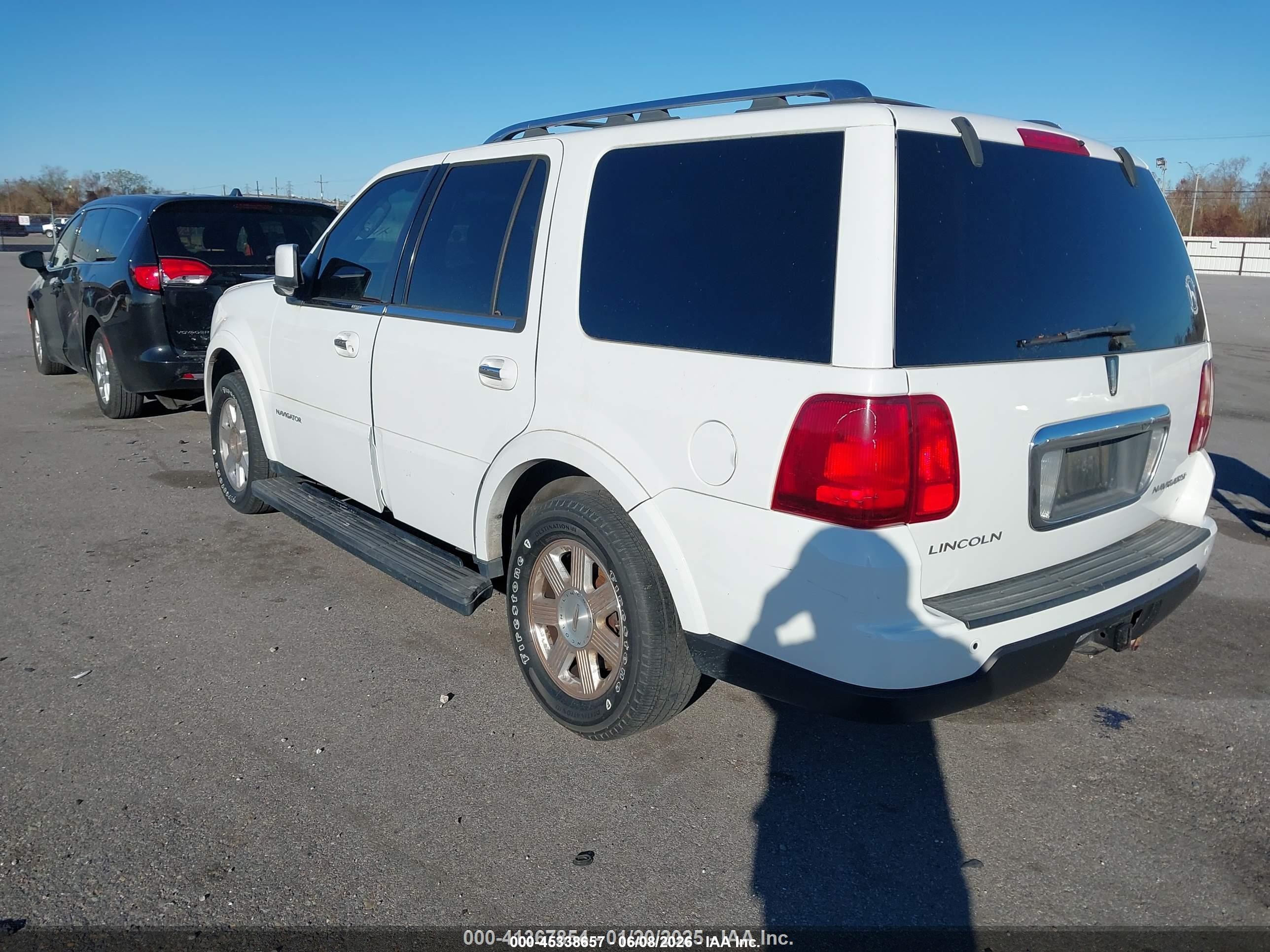 2006 Lincoln Navigator Luxury/ultimate Белый vin: 5LMFU27596LJ28670