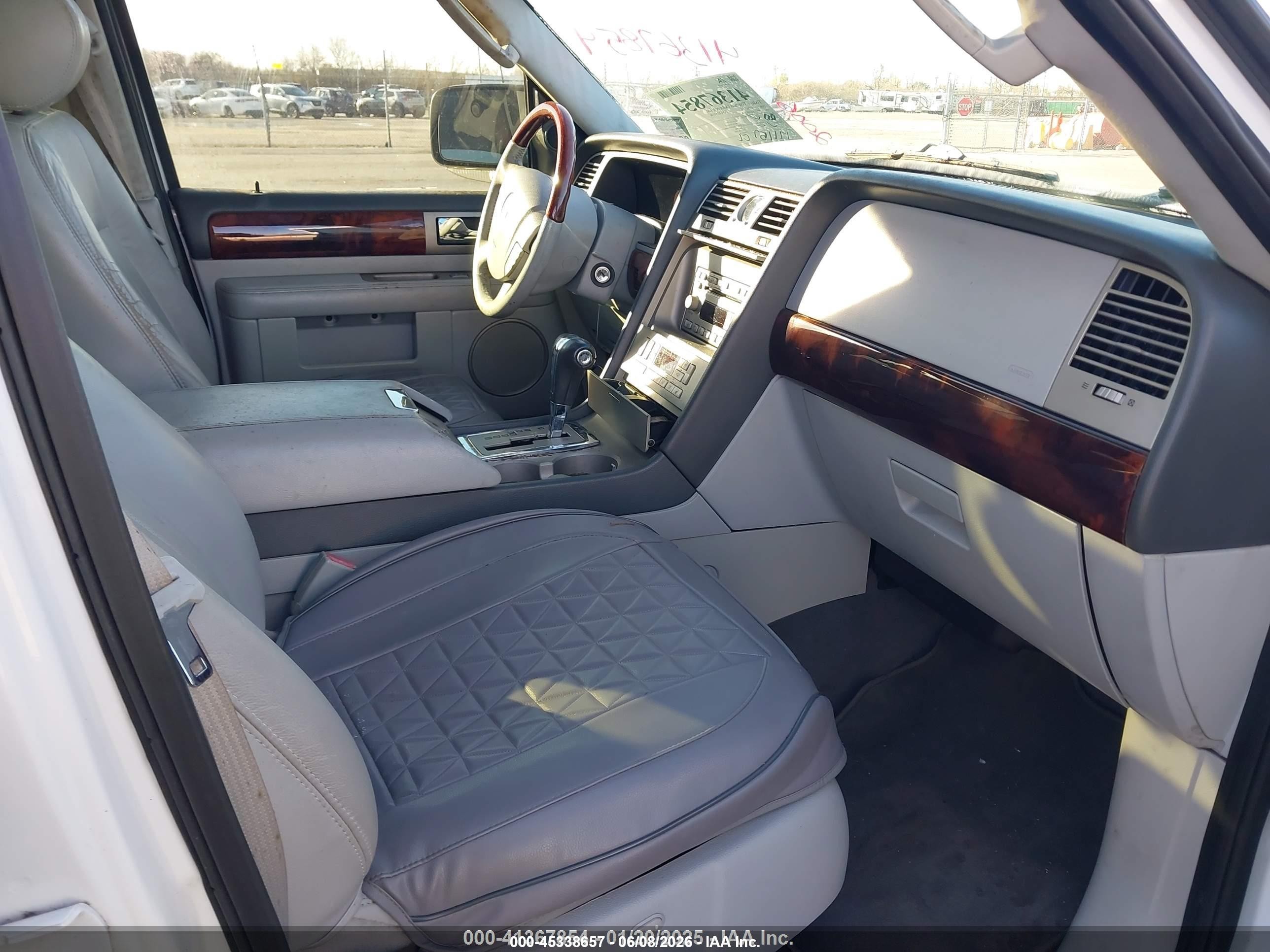 2006 Lincoln Navigator Luxury/ultimate Белый vin: 5LMFU27596LJ28670