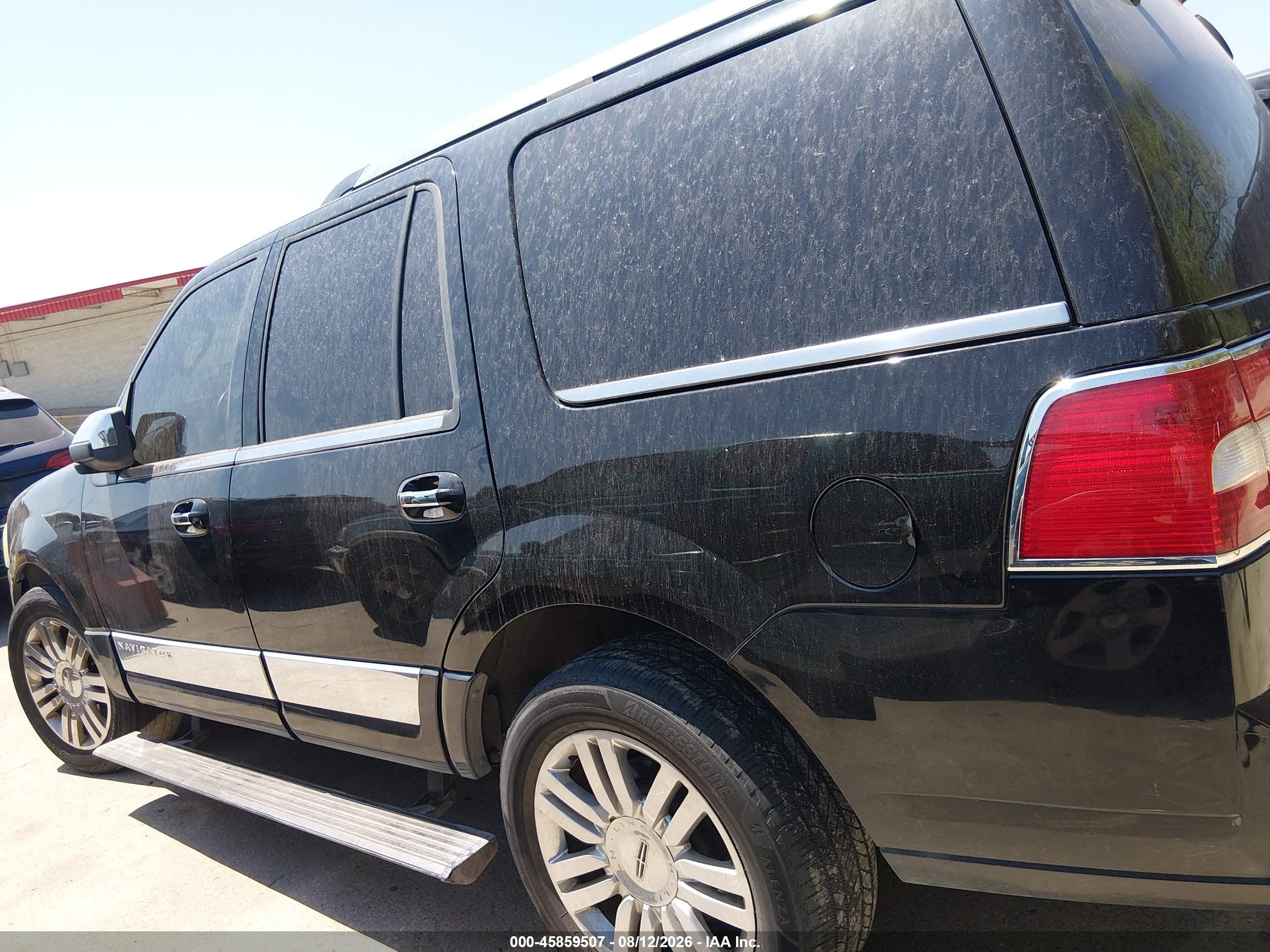2007 Lincoln Navigator Ultimate Black vin: 5LMFU27597LJ08386