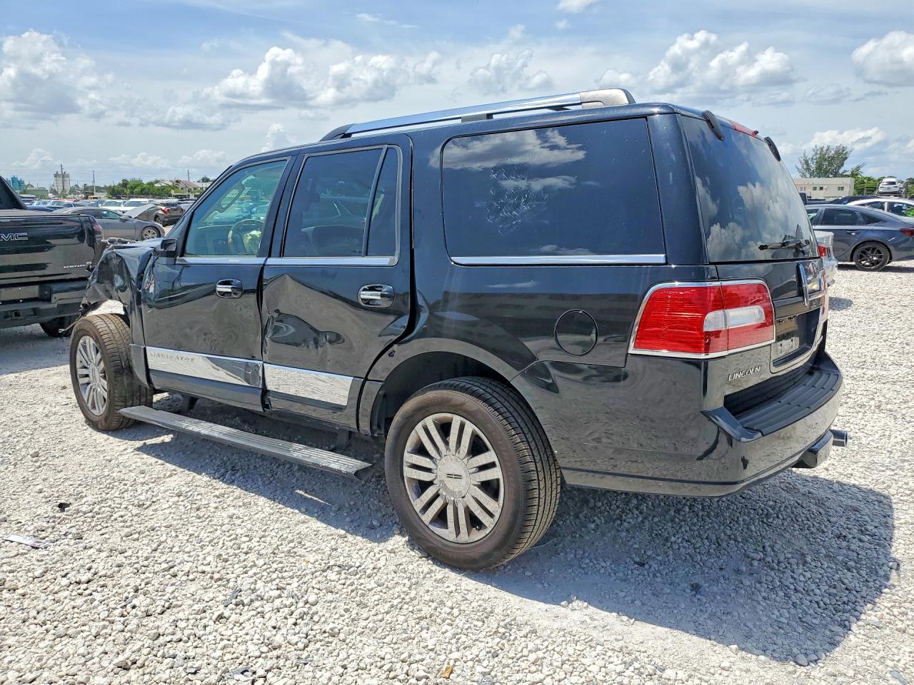2008 Lincoln Navigator Black vin: 5LMFU27598LJ20801