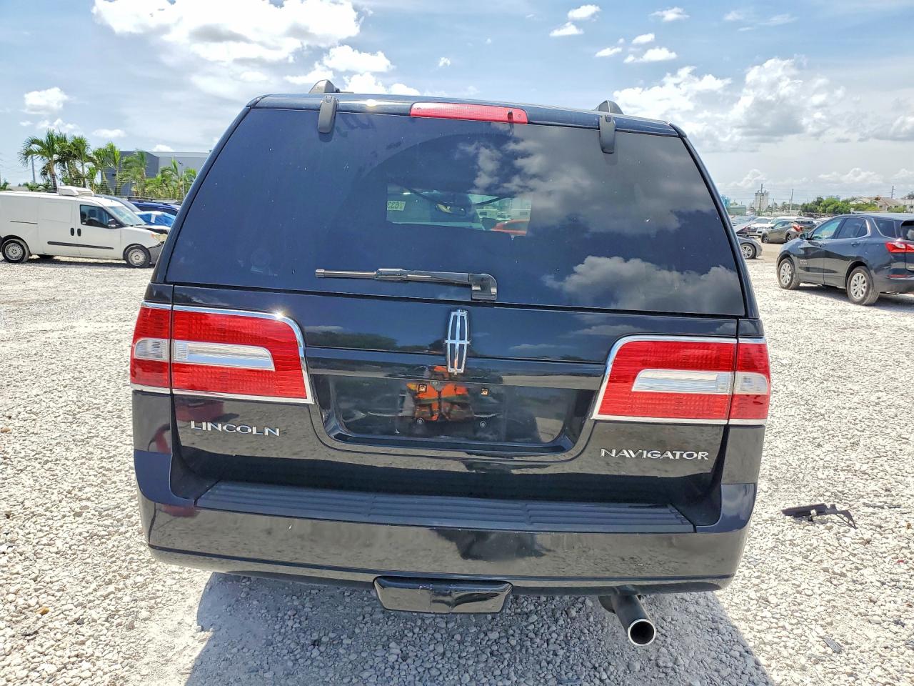 2008 Lincoln Navigator Black vin: 5LMFU27598LJ20801