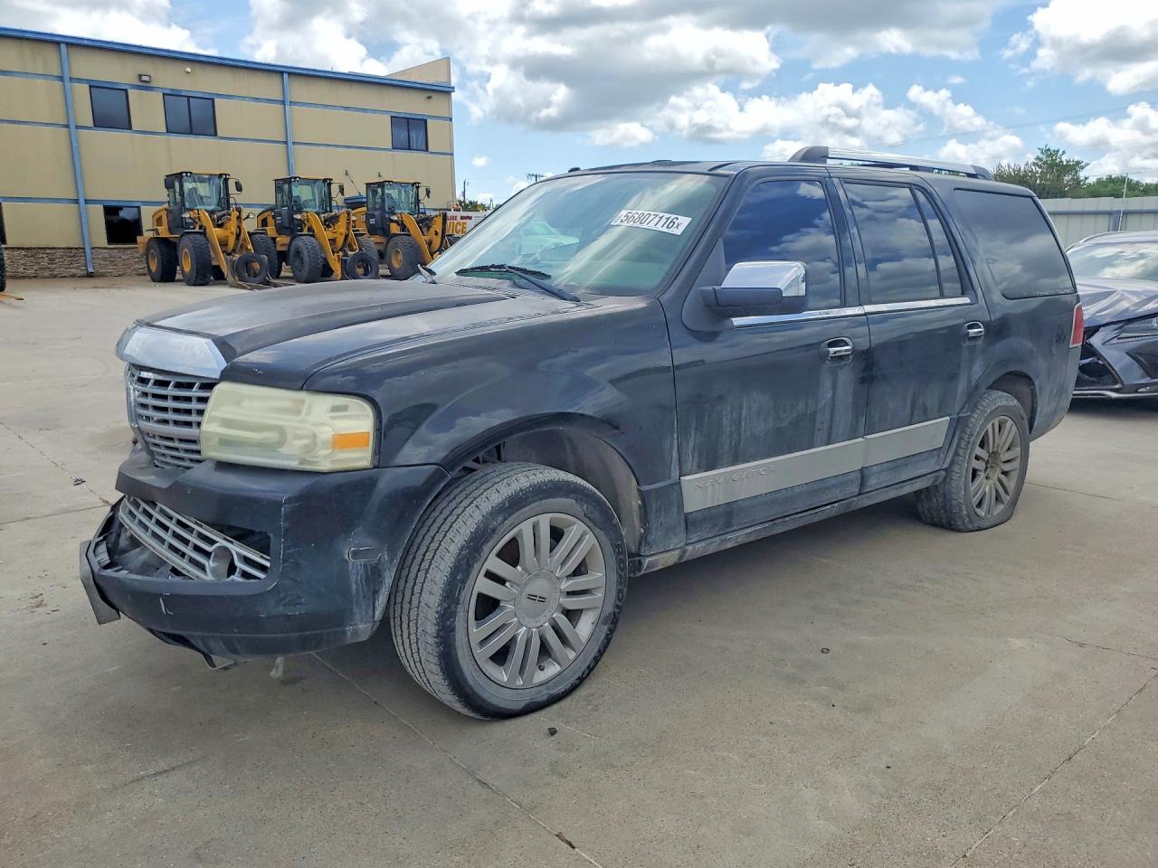 2008 Lincoln Navigator Black vin: 5LMFU275X8LJ03327