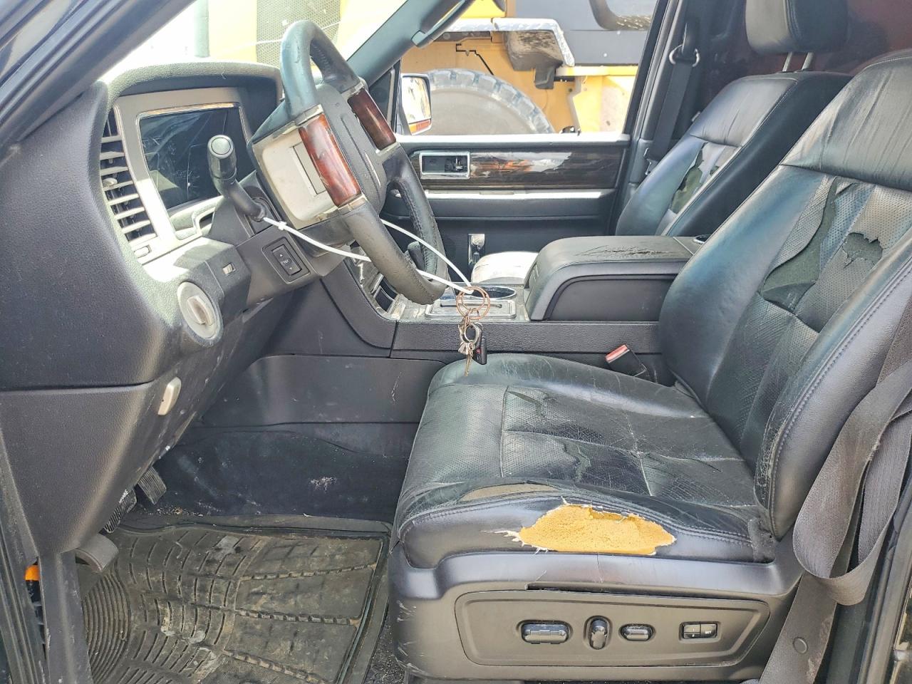 2008 Lincoln Navigator Black vin: 5LMFU275X8LJ03327