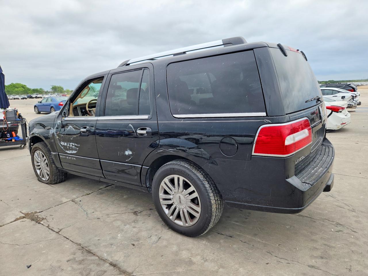 2008 Lincoln Navigator Черный vin: 5LMFU275X8LJ15462