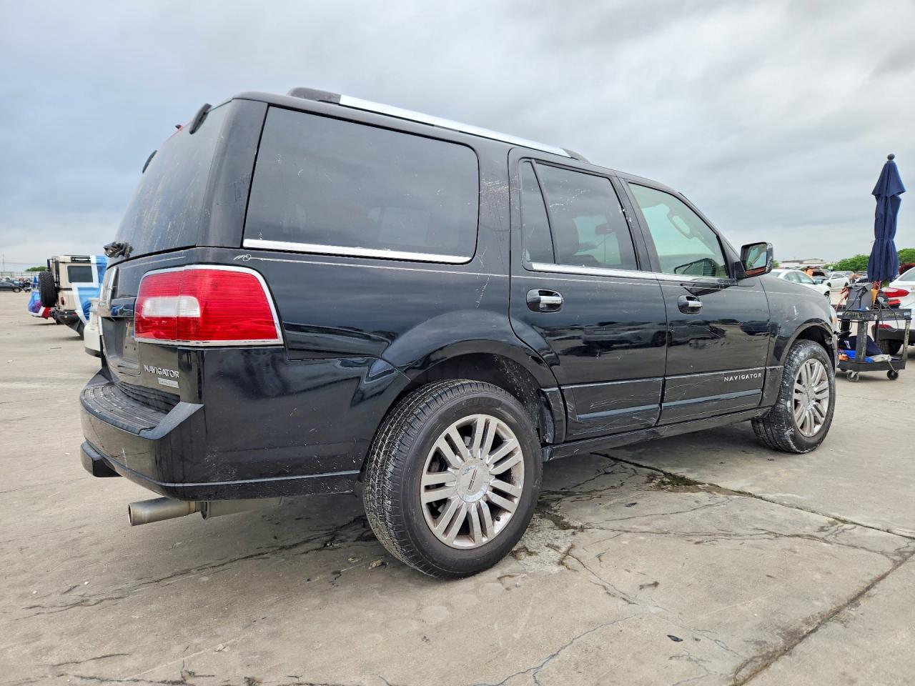 2008 Lincoln Navigator Черный vin: 5LMFU275X8LJ15462