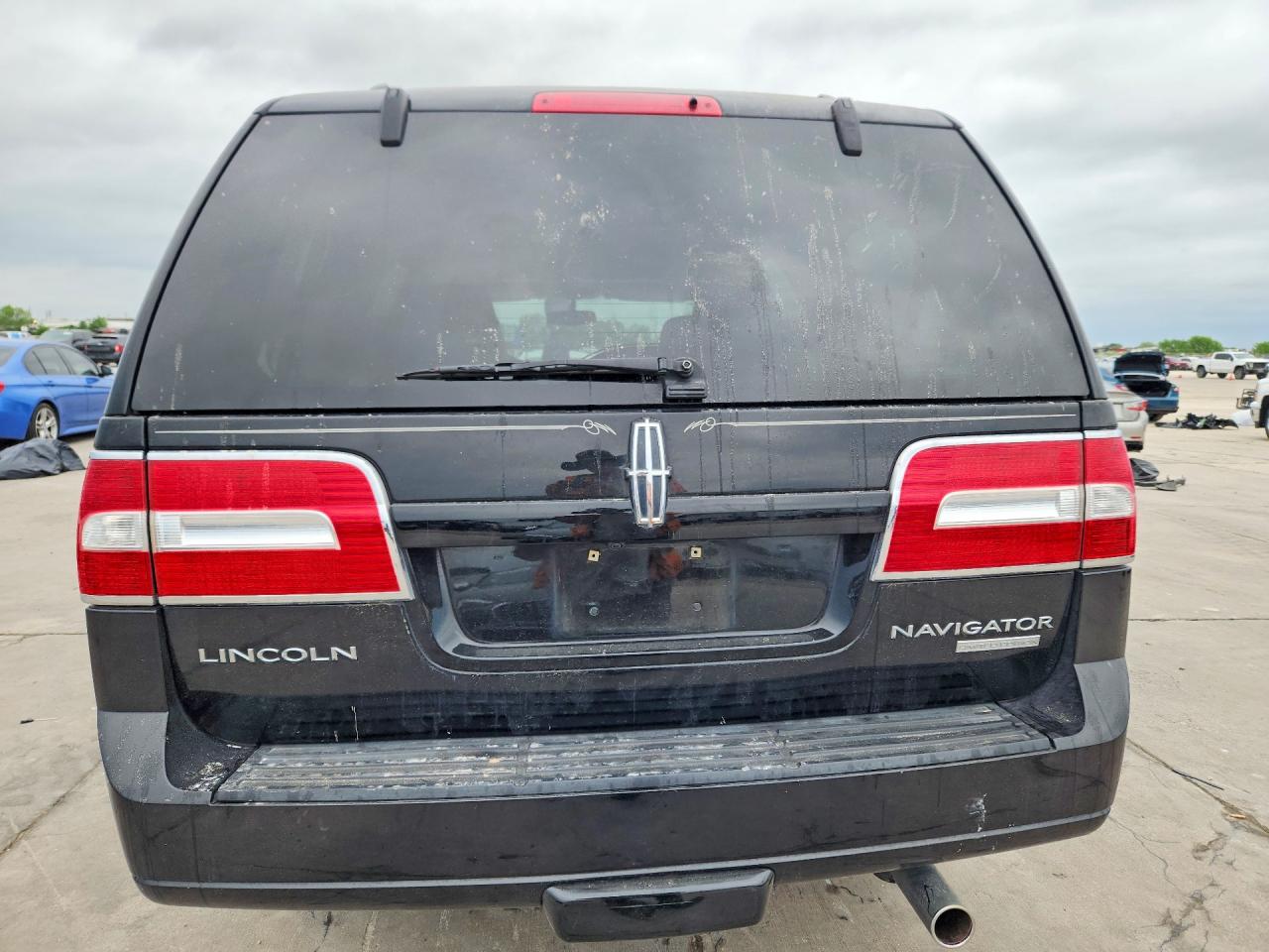 2008 Lincoln Navigator Черный vin: 5LMFU275X8LJ15462