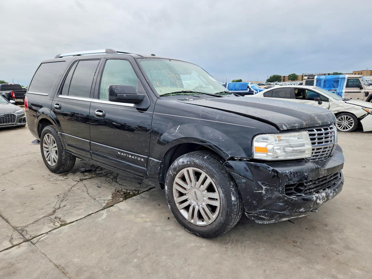 2008 Lincoln Navigator Черный vin: 5LMFU275X8LJ15462