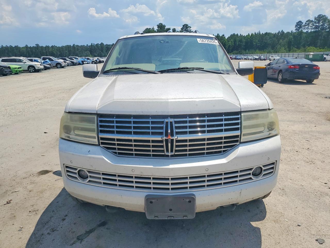 2009 Lincoln Navigator Кремовый vin: 5LMFU275X9LJ00820