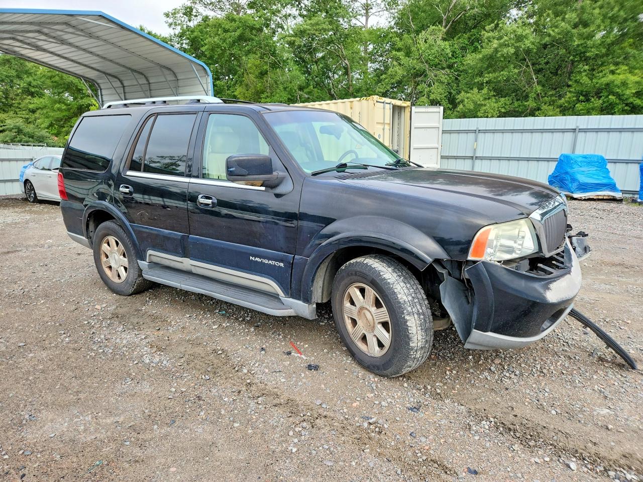2003 Lincoln Navigator Черный vin: 5LMFU27R23LJ43946