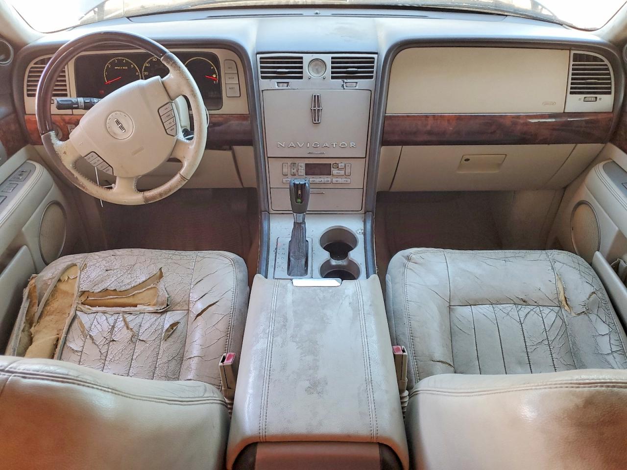 2003 Lincoln Navigator Silver vin: 5LMFU27R53LJ37557