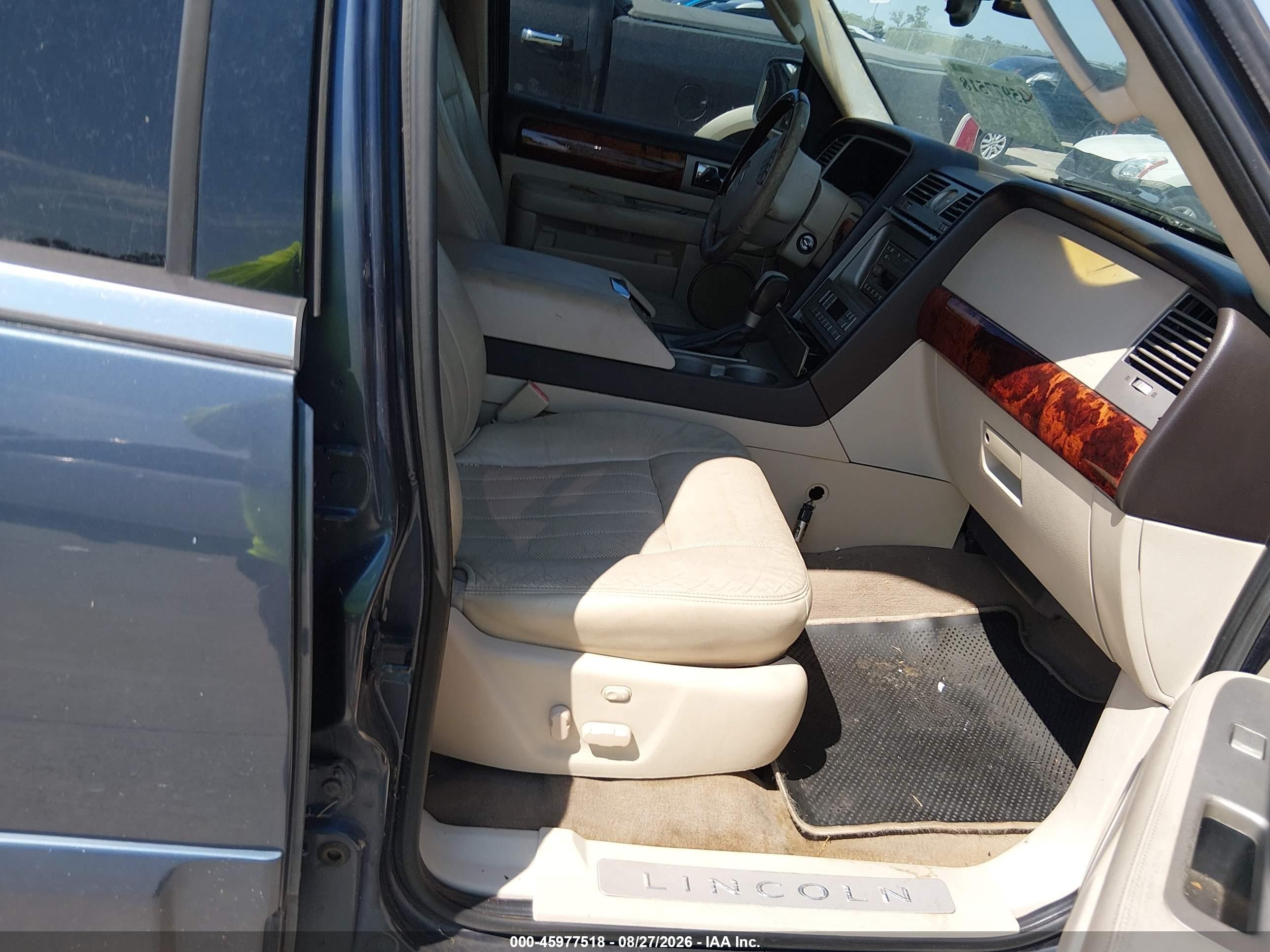 2003 Lincoln Navigator Blue vin: 5LMFU27R63LJ06401