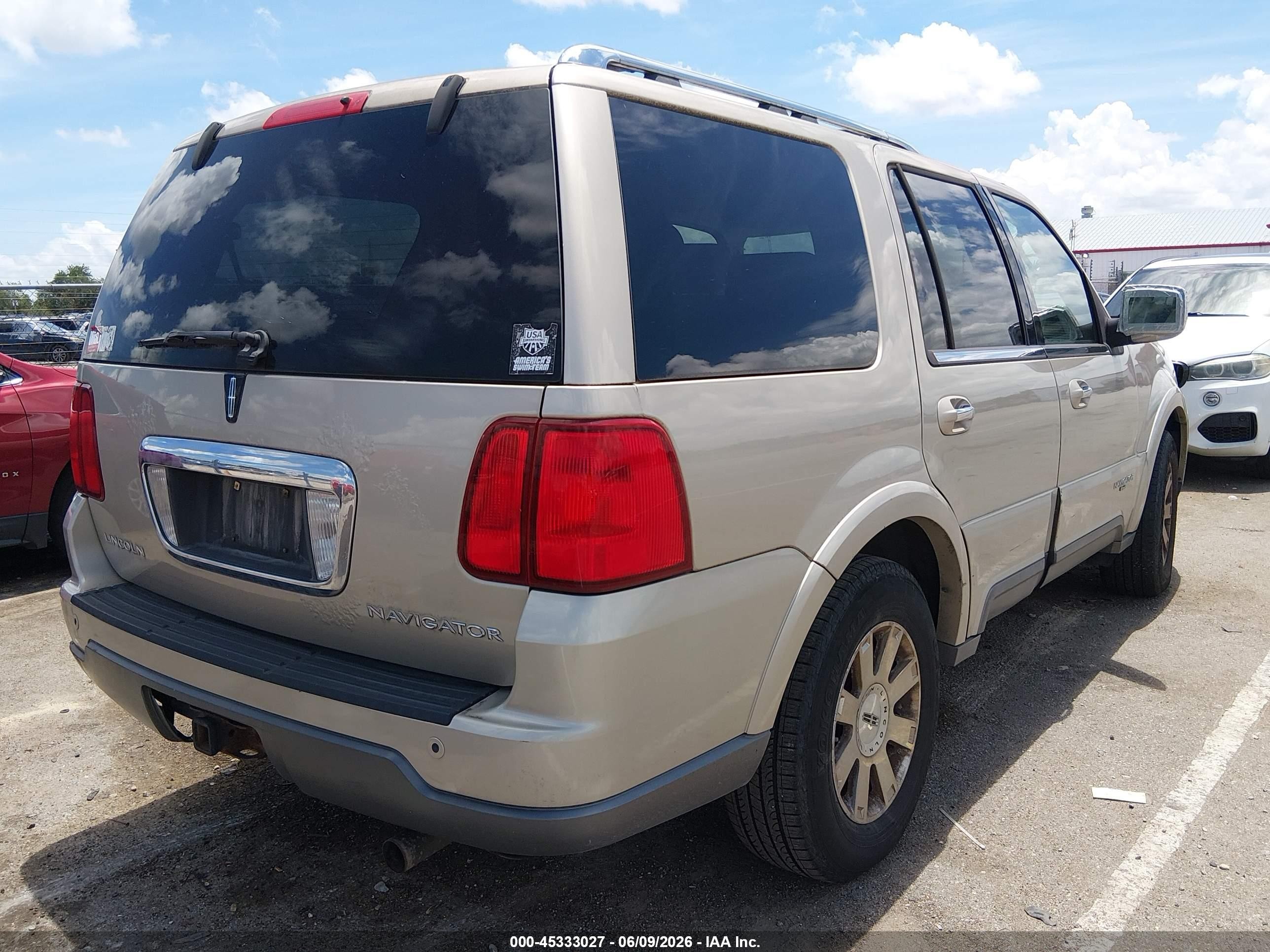 2004 Lincoln Navigator   Beige vin: 5LMFU27R74LJ31518