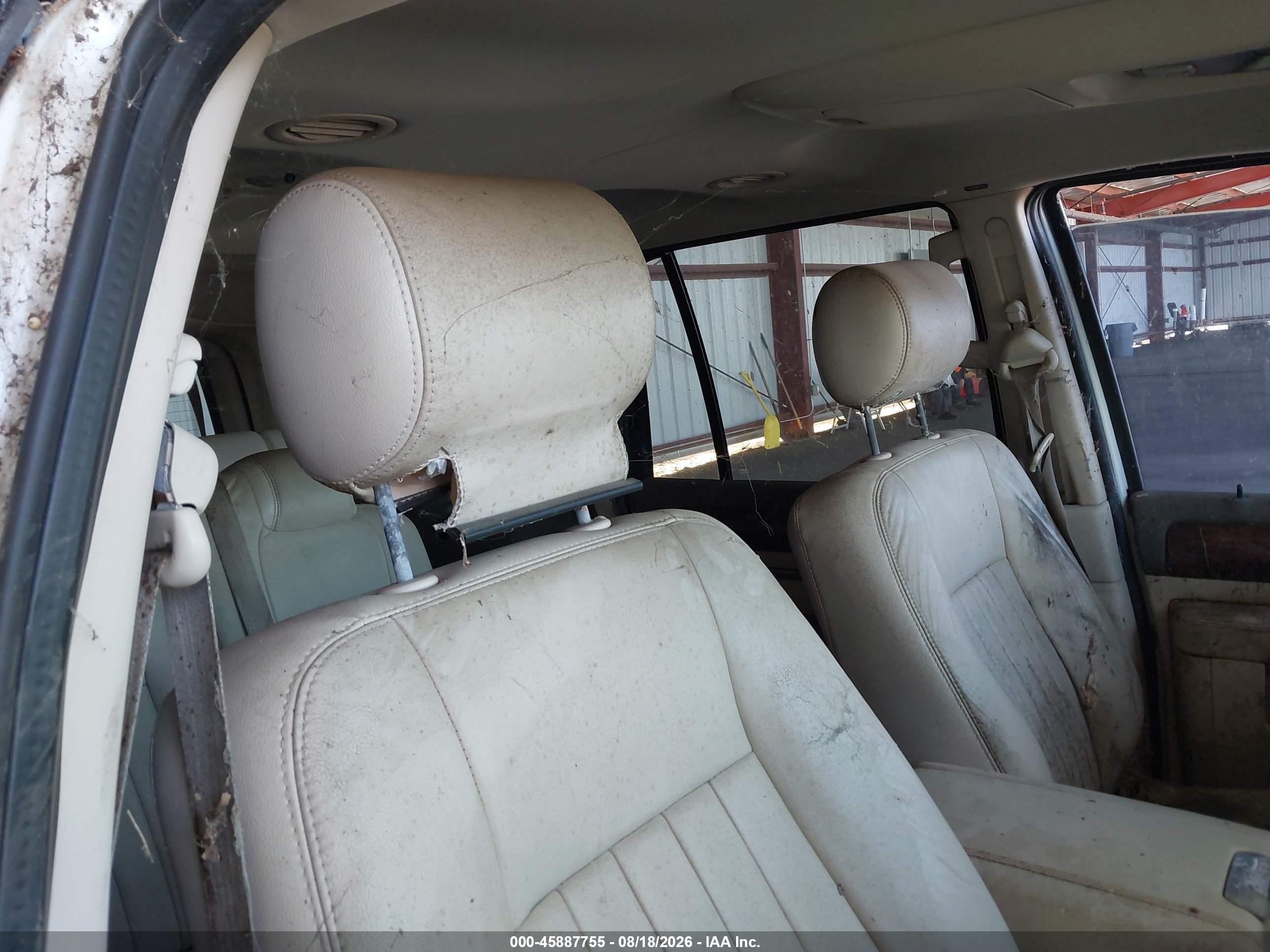 2004 Lincoln Navigator   White vin: 5LMFU27R84LJ31608