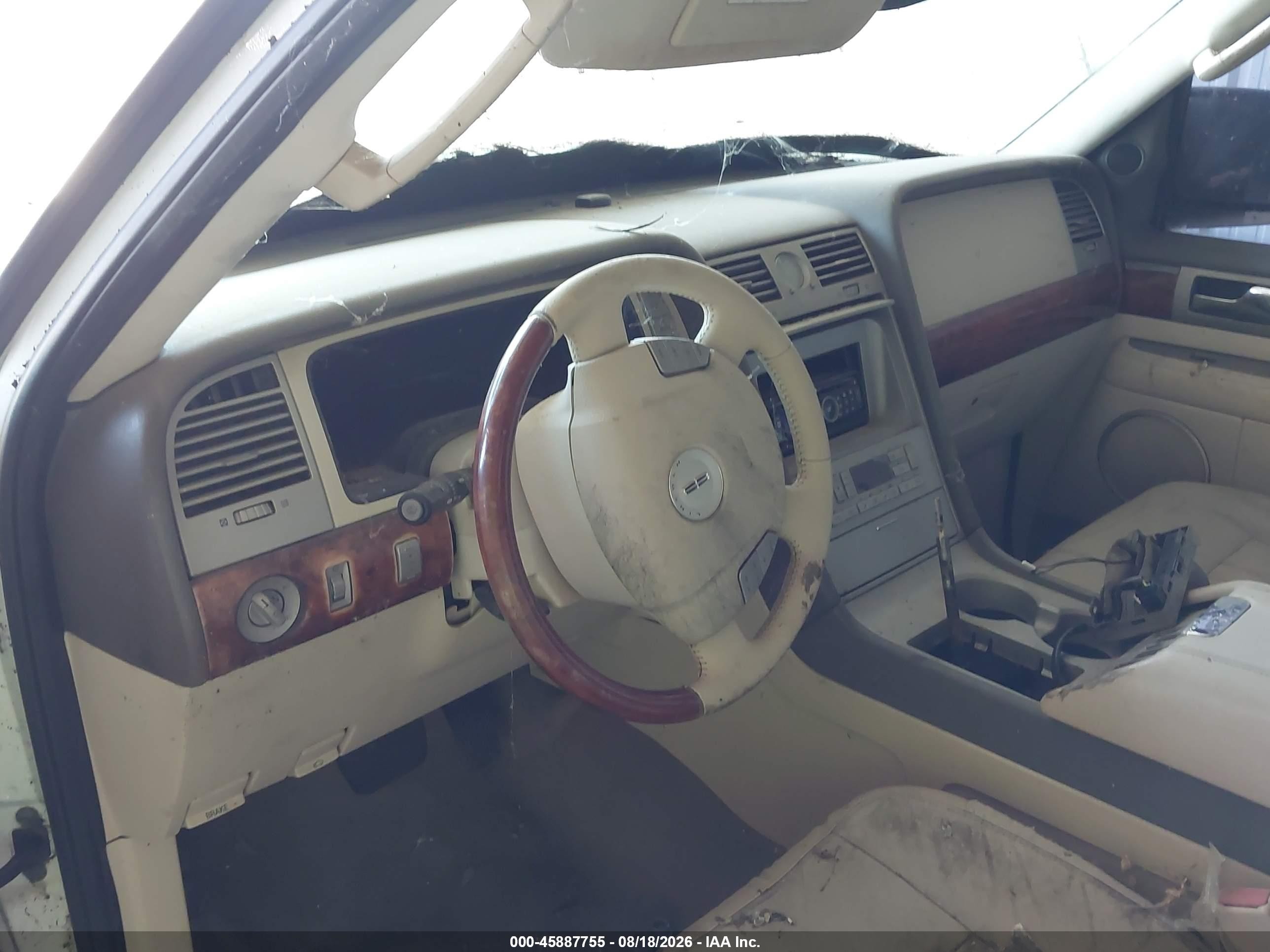 2004 Lincoln Navigator   White vin: 5LMFU27R84LJ31608