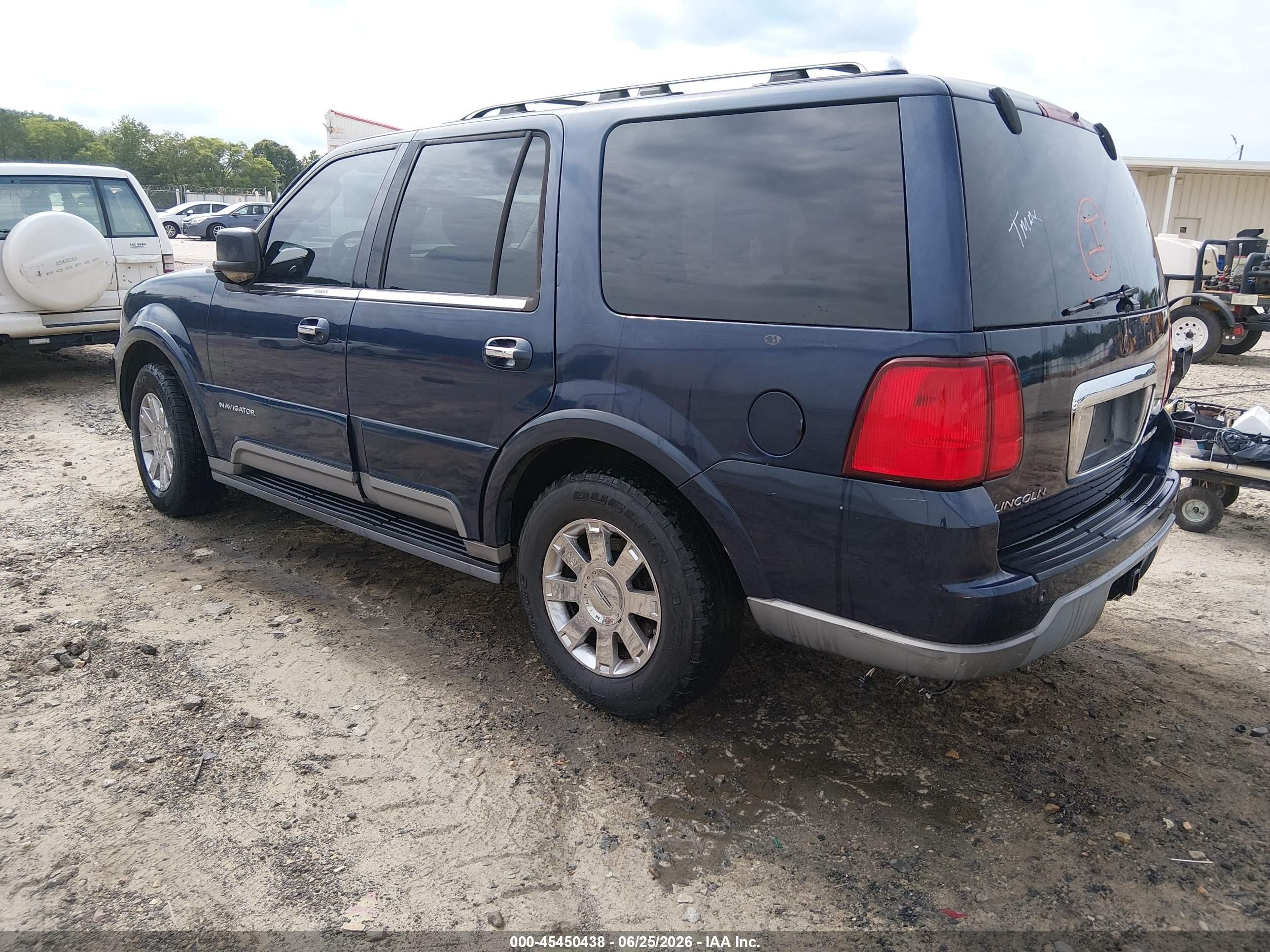2004 Lincoln Navigator   Dark Blue vin: 5LMFU27R94LJ10525