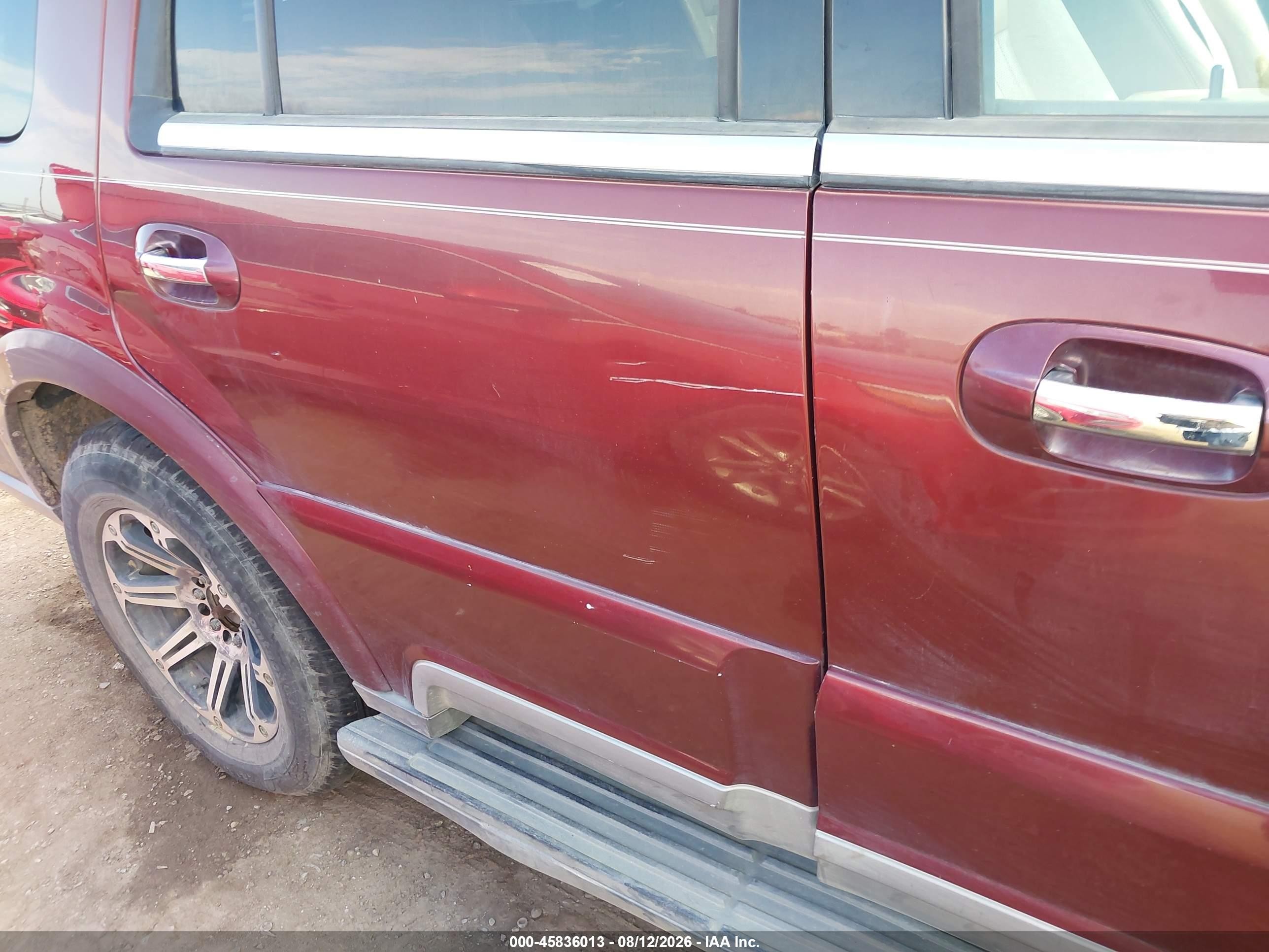 2003 Lincoln Navigator   Burgundy vin: 5LMFU27RX3LJ23931
