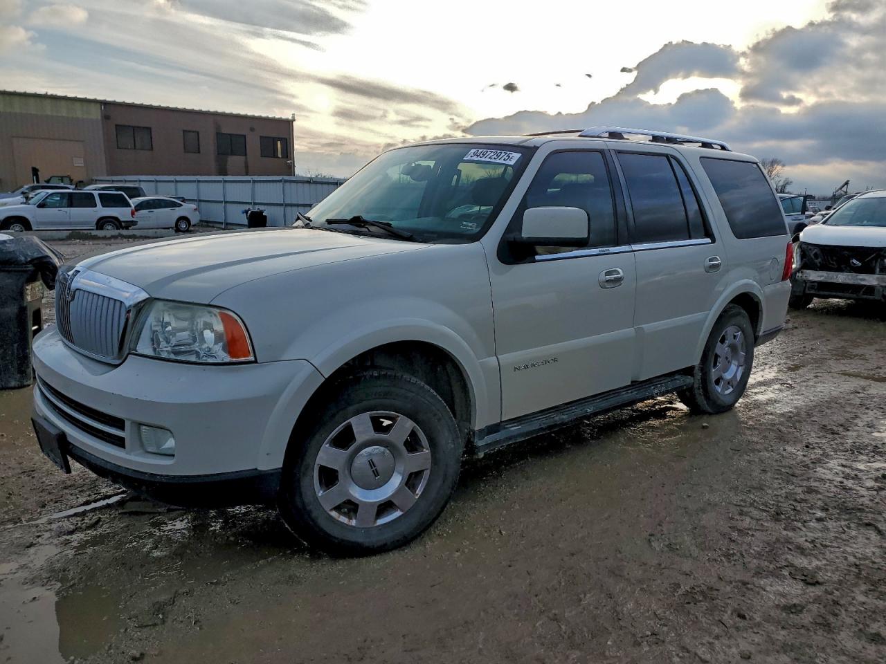 2005 Lincoln Navigator Бежевый vin: 5LMFU28505LJ07798
