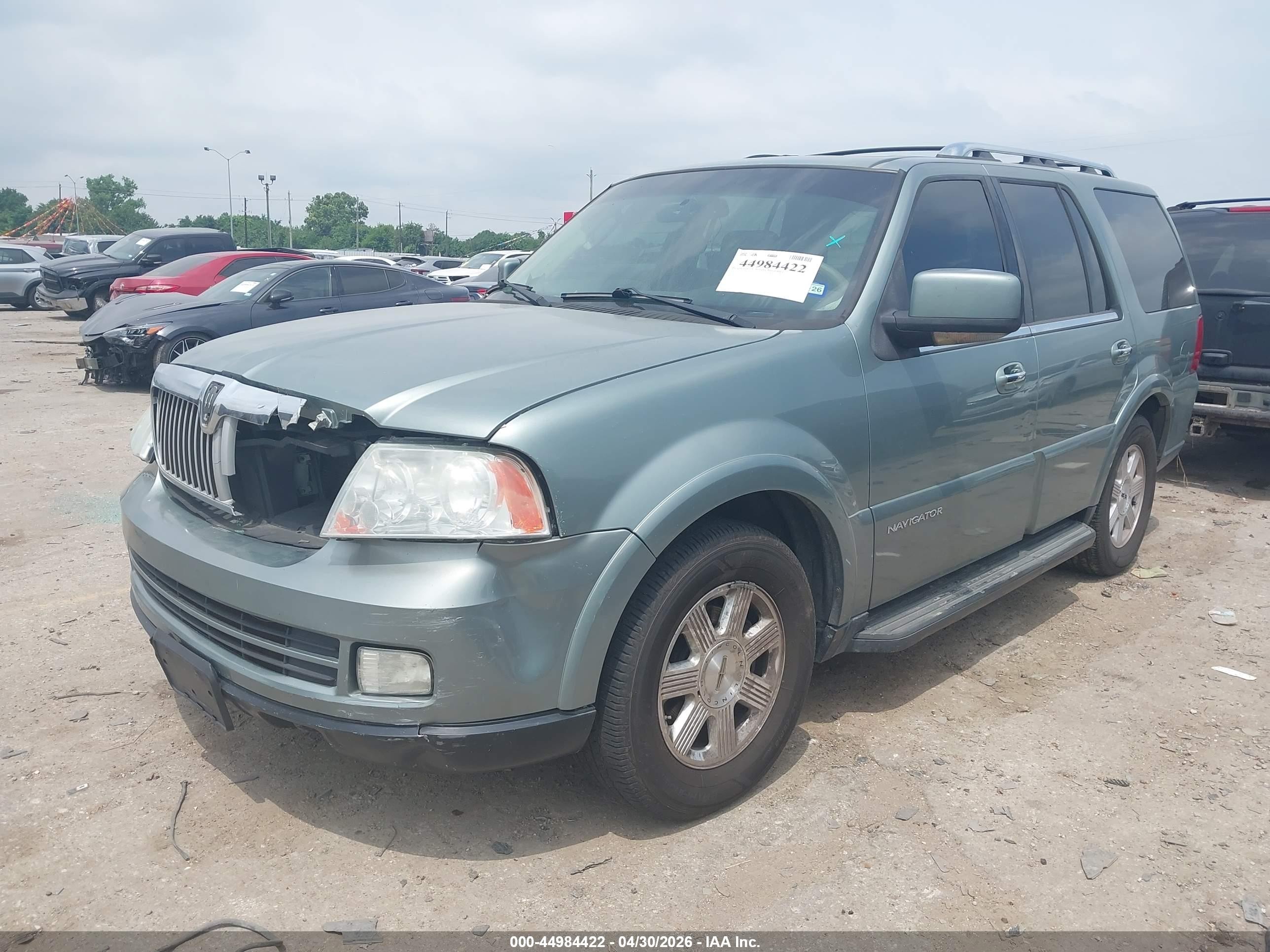 2006 Lincoln Navigator Luxury/ultimate Green vin: 5LMFU28506LJ23999