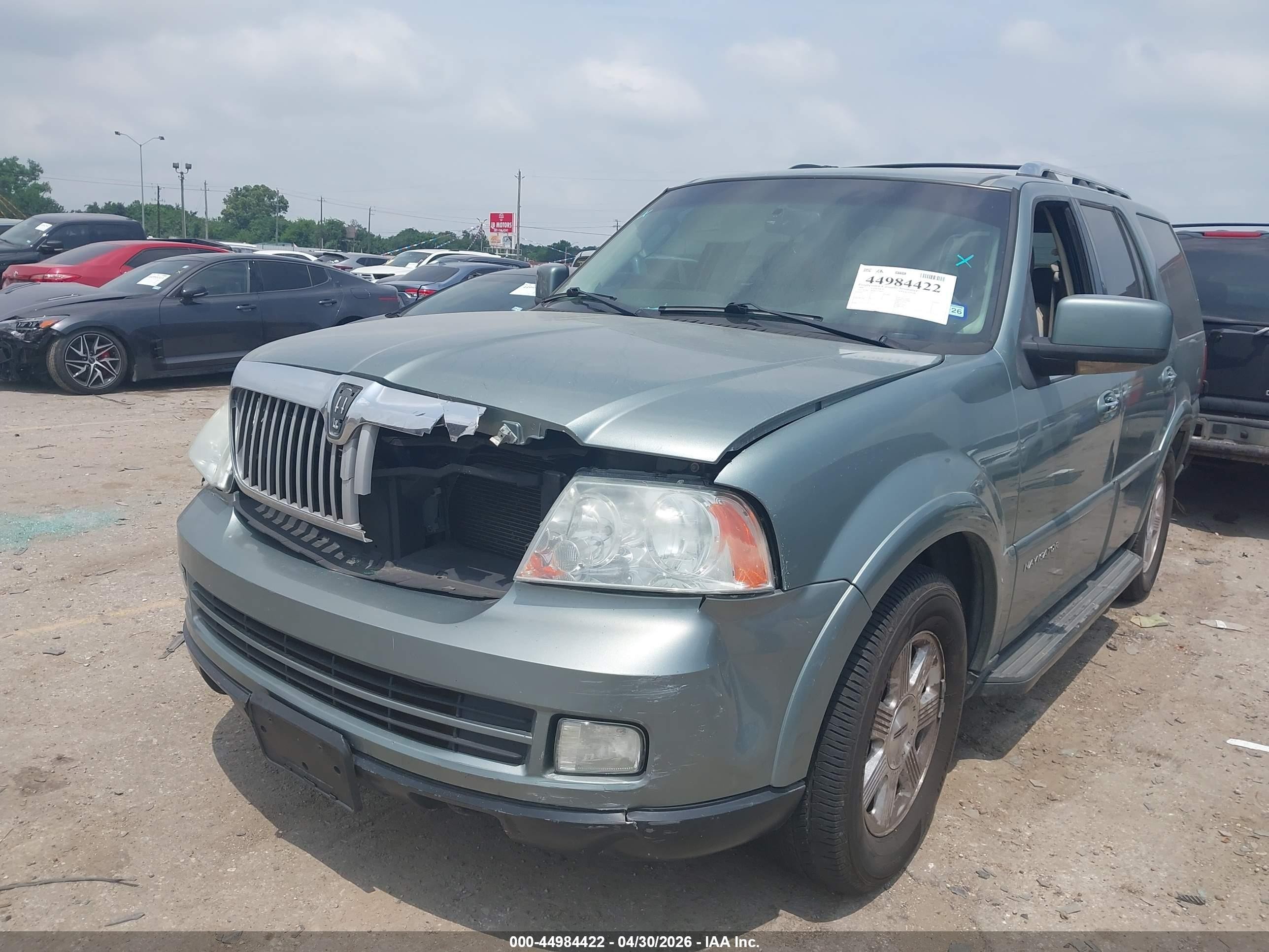 2006 Lincoln Navigator Luxury/ultimate Green vin: 5LMFU28506LJ23999