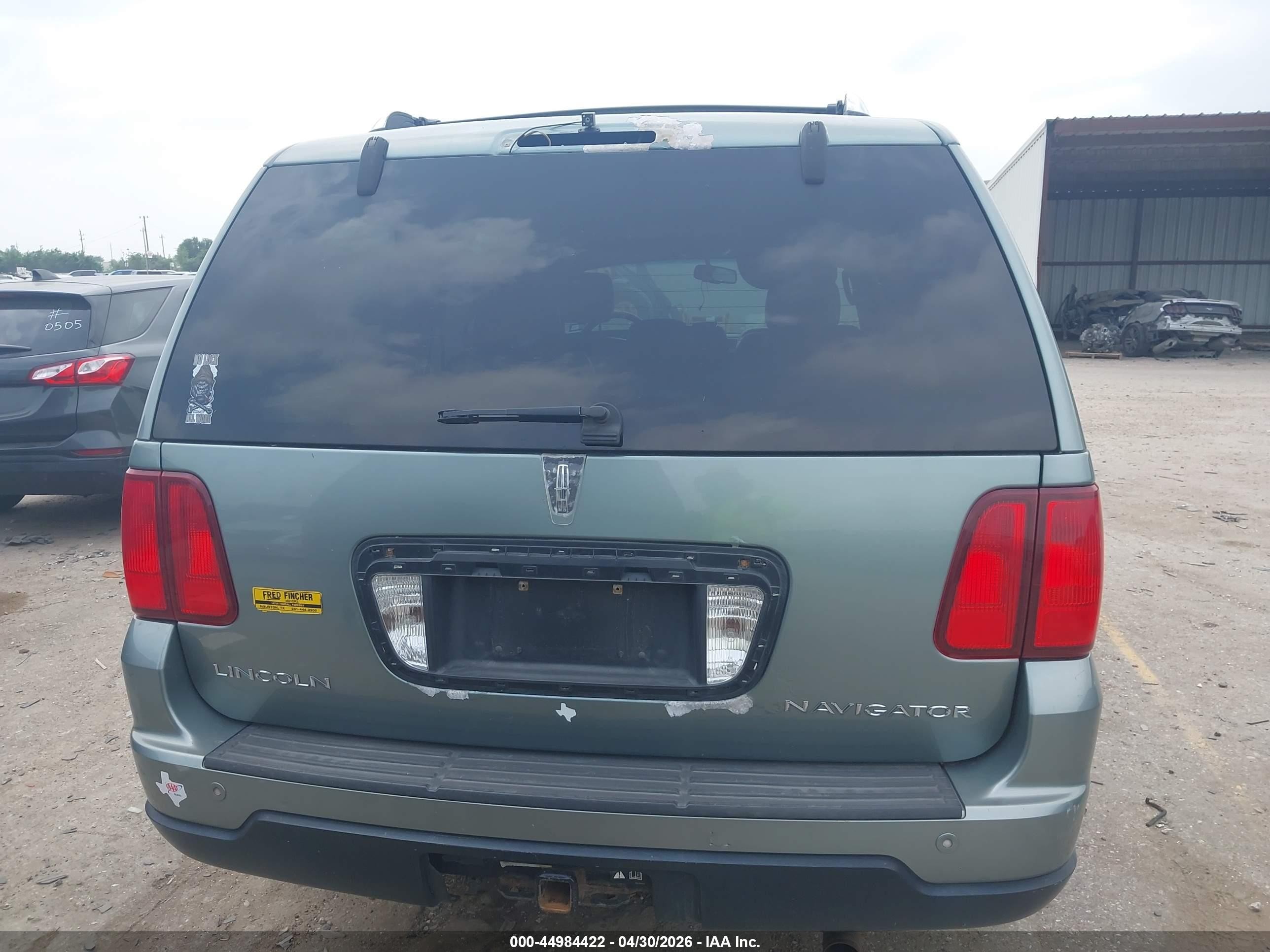 2006 Lincoln Navigator Luxury/ultimate Green vin: 5LMFU28506LJ23999