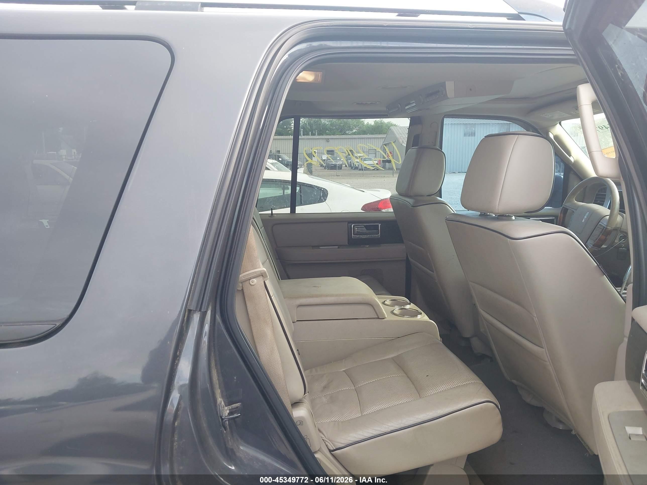 2007 Lincoln Navigator Ultimate Black vin: 5LMFU28507LJ04144