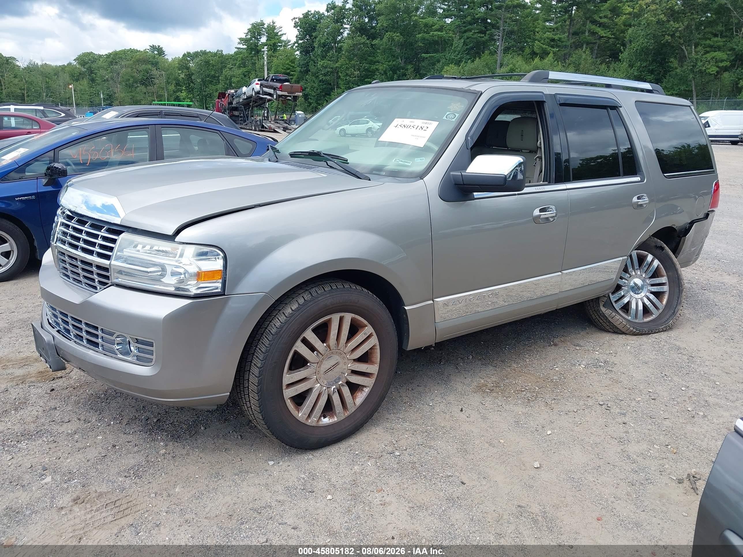 2008 Lincoln Navigator   Желто-коричневый vin: 5LMFU28508LJ21690
