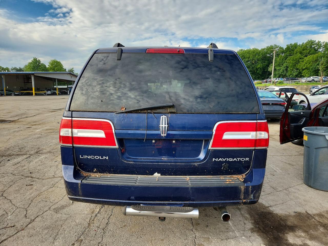 2009 Lincoln Navigator Blue vin: 5LMFU28509EJ00523