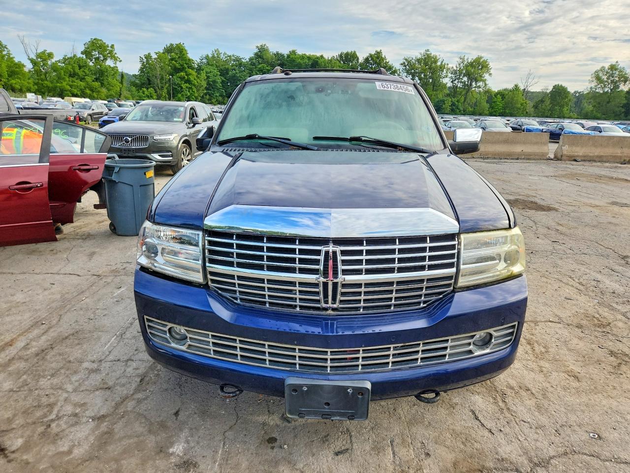 2009 Lincoln Navigator Blue vin: 5LMFU28509EJ00523