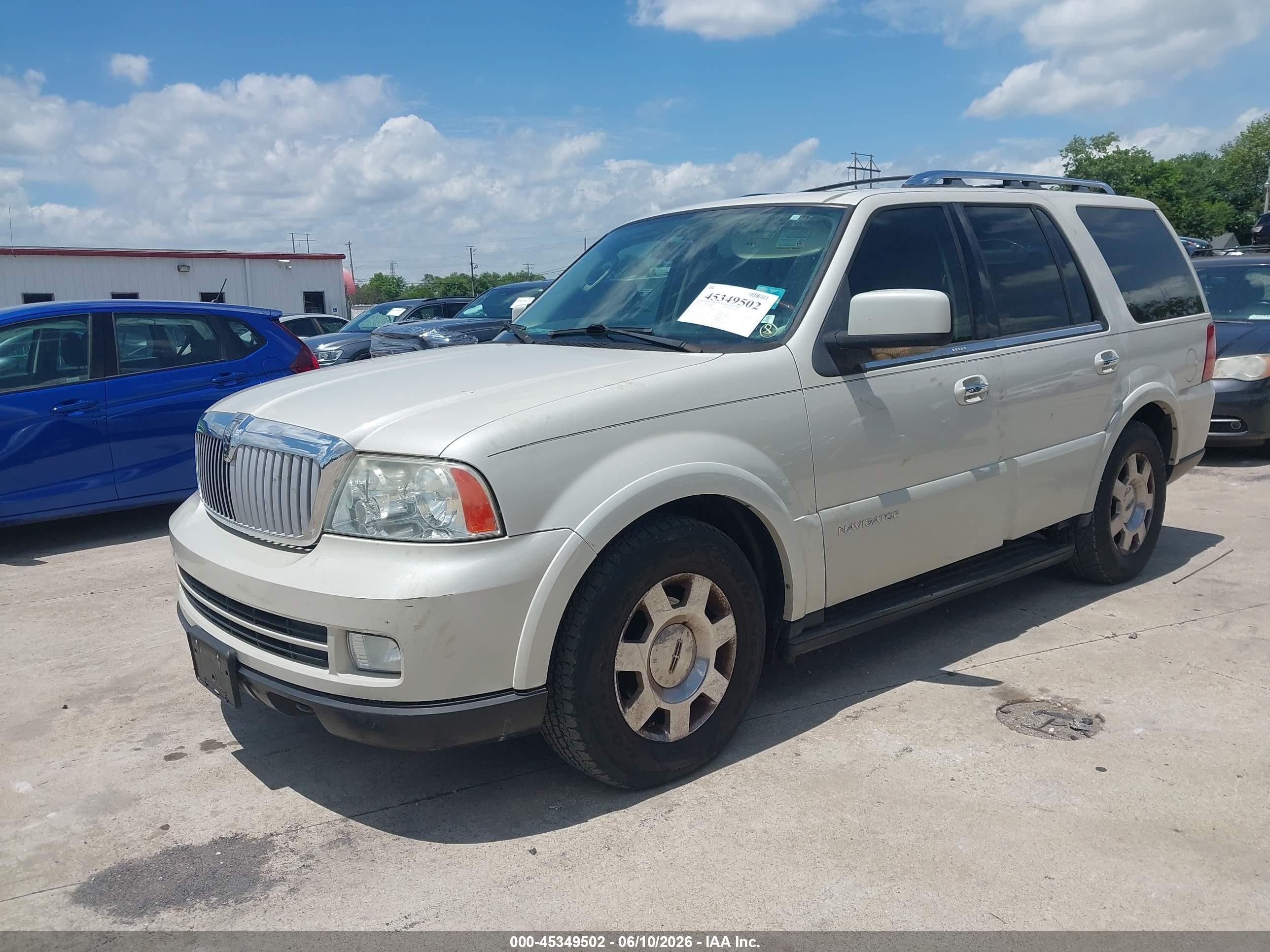 2006 Lincoln Navigator Luxury/ultimate Белый vin: 5LMFU28516LJ06144