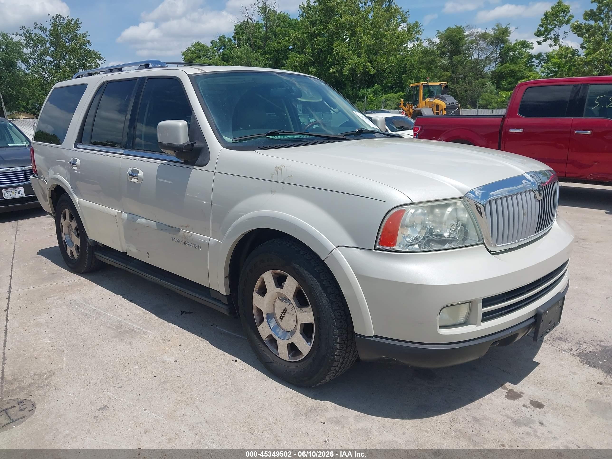 2006 Lincoln Navigator Luxury/ultimate Белый vin: 5LMFU28516LJ06144
