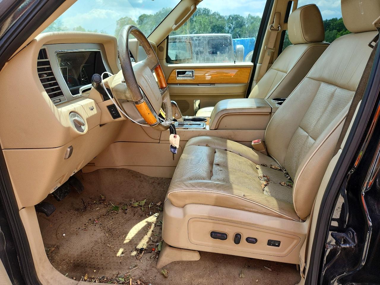 2007 Lincoln Navigator Black vin: 5LMFU28527LJ05375