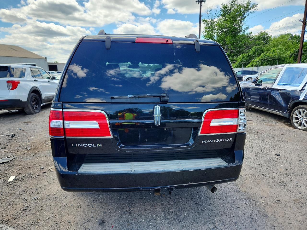 2007 Lincoln Navigator Black vin: 5LMFU28527LJ10978
