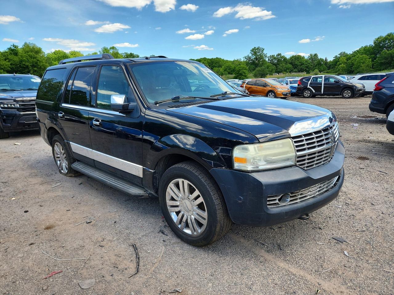 2007 Lincoln Navigator Black vin: 5LMFU28527LJ10978
