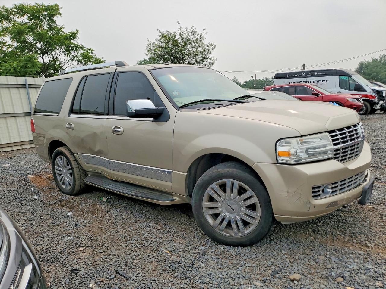 2008 Lincoln Navigator Желто-коричневый vin: 5LMFU28528LJ06107