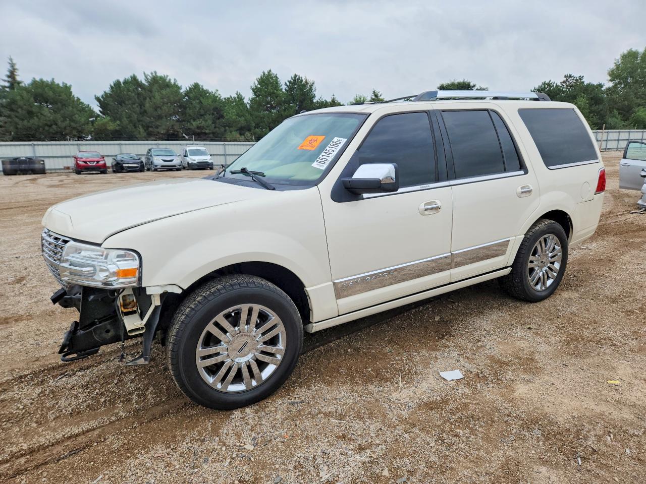 2008 Lincoln Navigator Cream vin: 5LMFU28528LJ14773