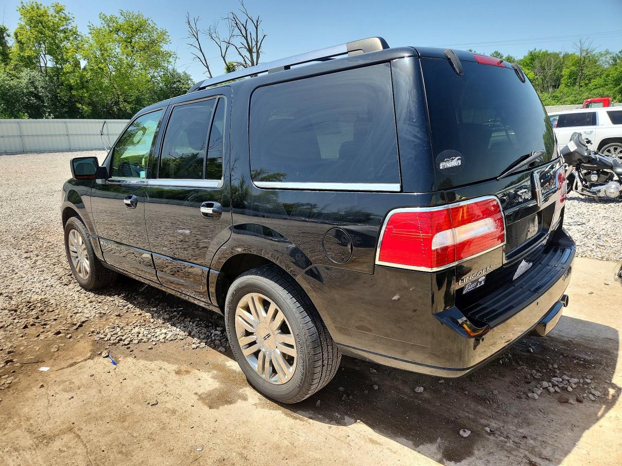 2009 Lincoln Navigator Black vin: 5LMFU28529EJ01124
