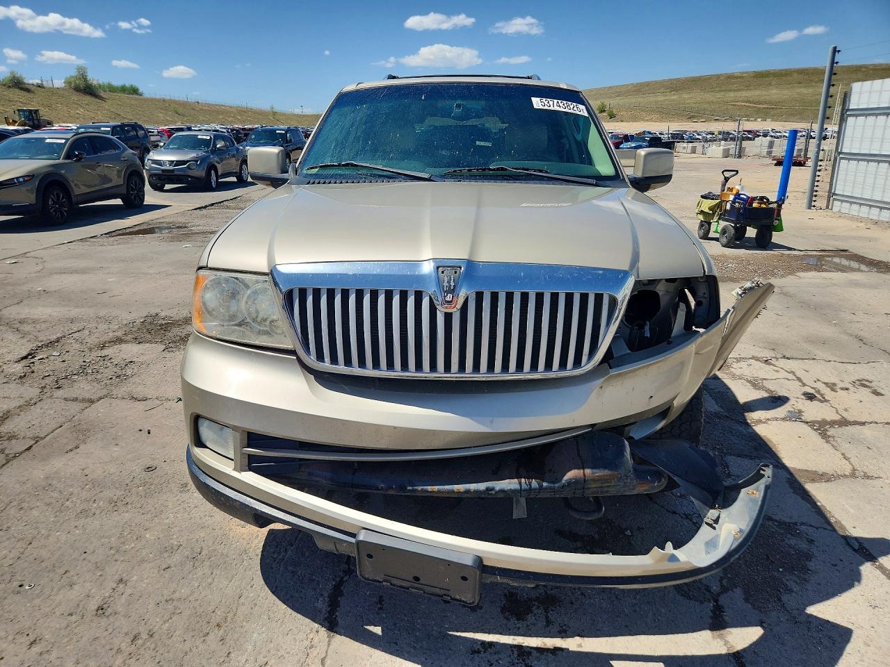 2005 Lincoln Navigator Beige vin: 5LMFU28535LJ08122